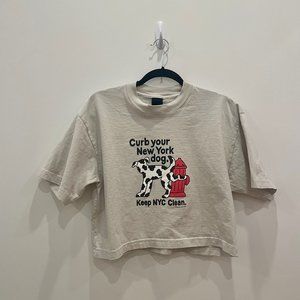 BUNDLE: OnlyNY Hydrant Cropped Shirt and Painter Long Sleeve Bundle